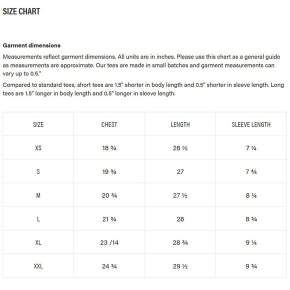 Buck Mason Men's Pima Cotton Curved Hem Crewneck Made in USA Tee T-Shirt - Picture 5 of 5